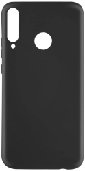 Husa de protectie Lemontti Silicon Silky pentru Huawei P40 Lite E Negru 