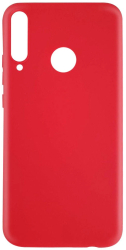 Husa de protectie Lemontti Silicon Silky pentru Huawei P40 Lite E Rosu