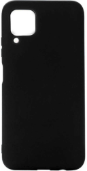 Husa de protectie Lemontti Silicon Silky pentru Samsung Galaxy A12 Negru 