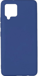 Husa de protectie Lemontti Silicon Silky pentru Samsung Galaxy A22 4G Albastru 