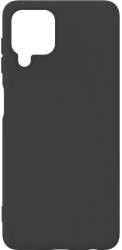 Husa de protectie Lemontti Silicon Silky pentru Samsung Galaxy A22 4G Negru 