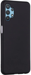 Husa de protectie Lemontti Silicon Silky pentru Samsung Galaxy A32 4G Navy 