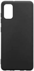 Husa de protectie Lemontti Silicon Silky pentru Samsung Galaxy A41 Negru 