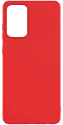Husa de protectie Lemontti Silicon Silky pentru Samsung Galaxy A72 5G Rosu 