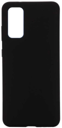 Husa de protectie Lemontti Silicon Silky pentru Samsung Galaxy S20 Negru 