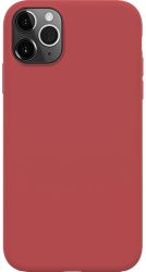 Husa de protectie Lemontti Silicon Soft Slim pentru Iphone 11 Pro Max Santa Red 