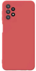 Husa de protectie Lemontti Silicon Soft Slim pentru Samsung Galaxy A32 5G Santa Red 