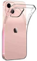 Husa de protectie Lemontti Silicon pentru iPhone 14 Plus Transparent 