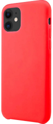 Husa de protectie Lemontti Silicone Lite compatibila cu iPhone 12 Mini Rosu