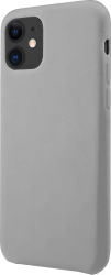 Husa de protectie Lemontti Silicone Lite pentru iPhone 12 Mini Gri 