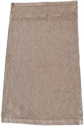Prosop de baie 30 x 50 cm Studio Casa Shadow 100% Bumbac 400 gsm Beige