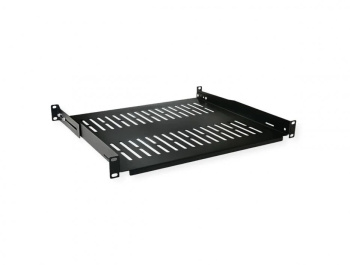 SERTAR PENTRU CABINET 19" 1U 485X400MM MAX 25KG NEGRU, VALUE 26.99.0403