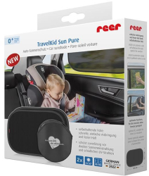 Set 2 parasolare auto cu lipire fara ventuze TravelKid Sun Pure Reer 86121