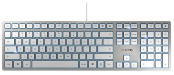 Tastatura CHERRY USB German Argintiu 