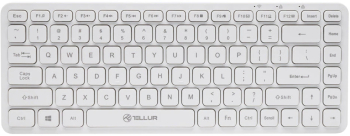 Tastatura fara fir Tellur Mini Alb 