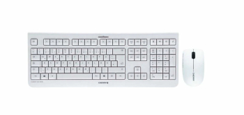Tastatura si mouse wireless Cherry DW 3000 German Alb 