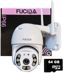 Camera De Supraveghere SMART WIFI cu Memeorie 64GB Conectare Telefon Full HD 1920 and times 1080 Exterior/Interior Rezistenta la apa IP66