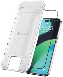 Folie de protectie Devia sticla Van Series Full Anti-Static 9H pentru iPhone 14 Pro Max Black 