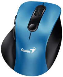 Mouse Genius Ergo „9000S” PC sau NB wireless BT5.0 + 2.4GHz optic 2400 dpi butoane/scroll 6/1 albastru 