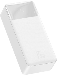 Baterie externa Baseus Bipow 30000 mAh 15 W Alb 