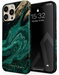 Husa Burga Dual Layer Emerald Pool compatibila cu iPhone 14 Pro Max 