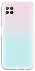 Husa Devia Silicon Naked Huawei compatibila cu P40 Lite Crystal Clear 