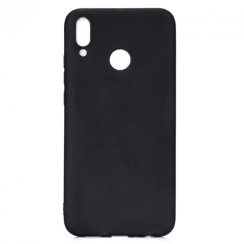 Husa Silicon Lemontti Silky compatibila cu Huawei P Smart Z Negru 