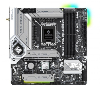 Placa de baza 1700 AsRocK B760 MicroATX DDR5 WiFi6 BT5.3 128GB