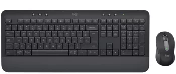 Set Tastatura și Mouse Wireless Logitech Signature MK650, Bluetooth, Multimedia, Gri, ENG — imaginea 2