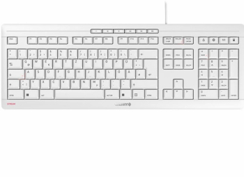 Tastatura CHERRY STREAM USB QWERTZ German Alb 