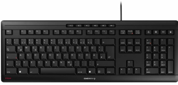 Tastatura CHERRY STREAM USB QWERTZ Germana Negru 