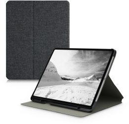 Husa pentru tableta Apple iPad Pro 12.9 2021 Kwmobile Gri Textil 54767.01
