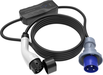 Incarcator vehicul electric tip-2 Choetech ACG17 7 kW cu display LCD negru 