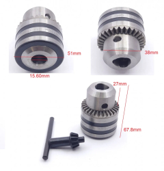 Mandrina 3-16mm prindere con pentru bormasina cu coloana NR.849 