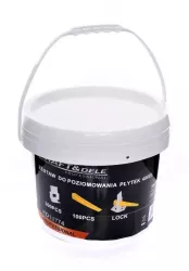 Pachet sistem nivelare gresie 300 clipsuri si 100 pene KD10774 Kraftdele 
