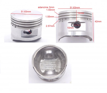 Piston motor benzina 2.5CP pentru pompa de spalat cu presiune NR.529 