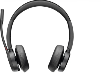 Poly Voyager 4320 UC Stereo USB-A Headset +BT700 USB-A Adapter +Charging Stand