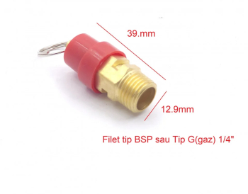 Supapa de siguranta pentru compresor de 1/4 & 8-12bar NR.572