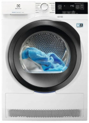 Uscator de rufe ELECTROLUX EW8HN358SP Pompa de caldura GentleCare 8 kg 12 programe Clasa A++ Alb 