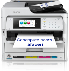 Multifunctional inkjet color Epson WorkForce Pro WF-C5890 A4 ADF Duplex Wireless Alb c11ck23401