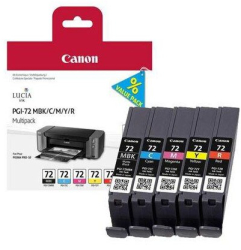 Set 5 x Cartus de cerneala Canon PGI72 Multicolor 