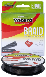 Fir textil Wizard Braid Grey Lungime 135m Diametru 0.08 mm Rezistenta 7.75 Kg 