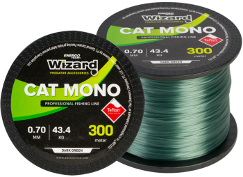 Fir Wizard Cat Mono Line Dark Green Lungime 300m Diametru 0.80mm Rezistenta 48.9kg 
