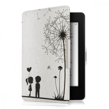 Husa pentru Kindle Paperwhite 7 Piele ecologica Alb 23136.11 