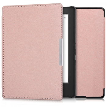 Husa pentru Kobo Aura H2O Edition 1 Piele ecologica Rose Gold 24415.81 