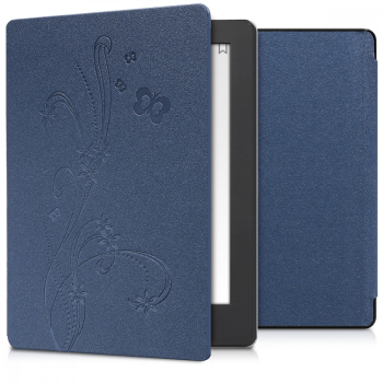 Husa pentru Kobo Aura H2O Edition 2 Piele ecologica Albastru 42076.15 