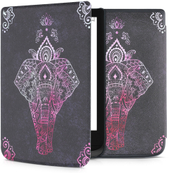Husa pentru PocketBook Touch Lux 4 / Basic Lux 2 / Touch HD 3 Piele ecologica Multicolor 46216.14 