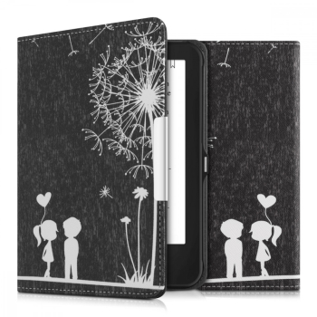 Husa pentru Tolino Shine 2 HD Piele ecologica Negru 36169.01 