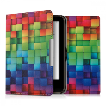 Husa pentru Tolino Vision 4 / Vision 3 / Vision 2 Piele ecologica Multicolor 28119.10 
