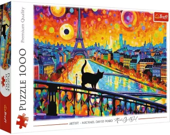 PUZZLE TREFL 1000 PISICA DIN PARIS